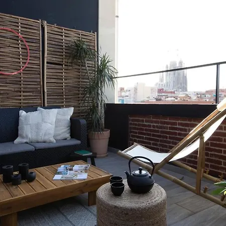 Yoko - 3 Bedrooms And Terrace In Eixample Dreta バルセロナ
